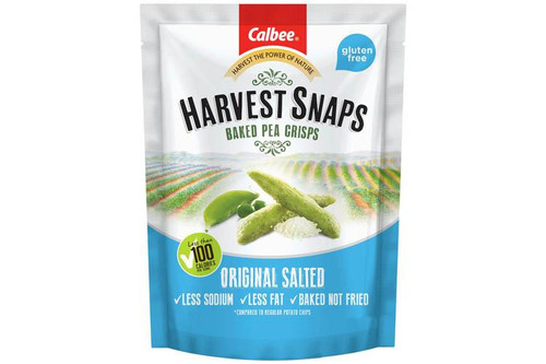 Calbee - Harvest Snaps - Gluten Free - Baked Pea Snacks - 500g