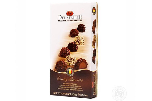 Delafaille 12 Belgian Chocolate Pralines