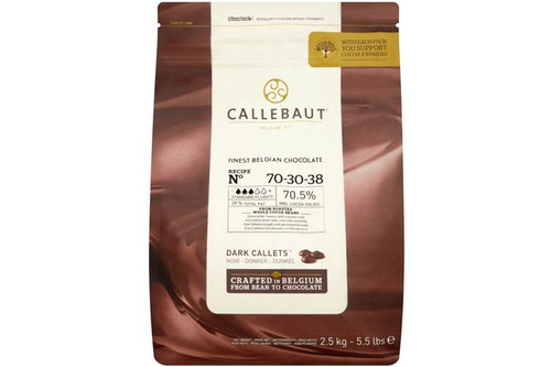 Callebaut - Belgian Chocolate - Dark Callets - 2.5Kg