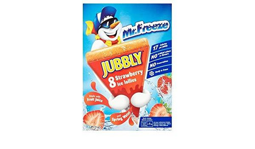 Mr Freeze - Jubbly Strawberry Ice Lollies - 8