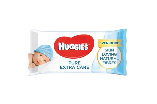 Huggies - Pure Extra Care - 56 Wipes