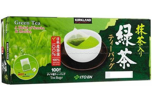 Kirkland -Green Tea - 100 Tea Bags