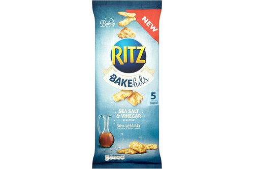 Ritz - Bakefuls - Salt & Vinegar 5 x 23g