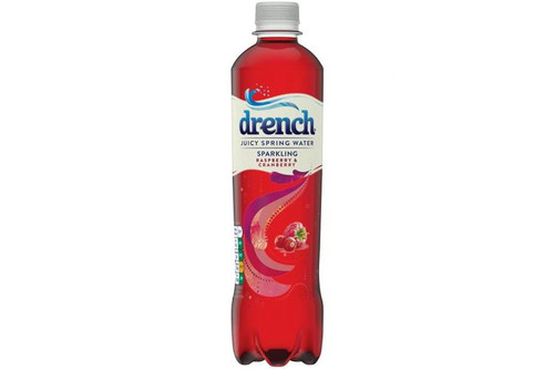 Drench - Sparkling - Raspberry & Cranberry - 500ml