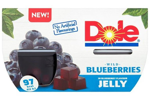 Dole - Wild Blueberries in Jelly - 4 x 123g