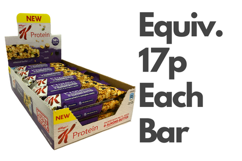 Box of Kellogg's - Special K Protein - Blackcurrant & Pumpkin Seeds - 18 x 35g bars