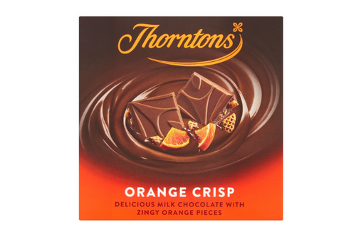 Thorntons - Orange Crisp Chocolate Block - 90g