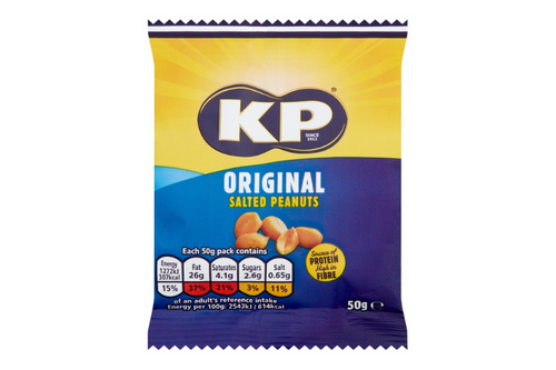KP Salted Nuts Individual Bags 50g