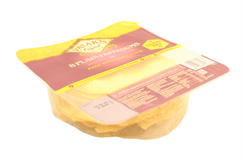Patak's - 8 Plain Pappadums - 64g