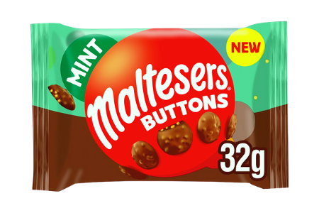 Maltesers  - Mint Buttons - 32g