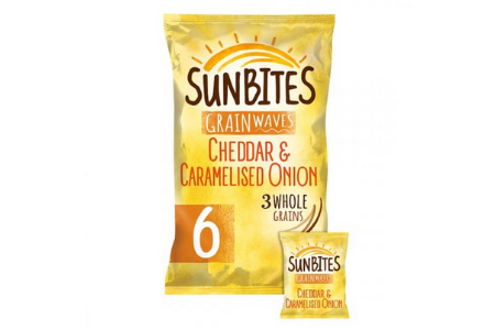 Walkers - Sunbites Cheddar & Caramelised Onion - 6 x 25g
