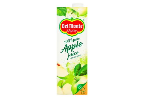 Del Monte - 100% Pure Apple Juice from Concentrate - 1 Litre