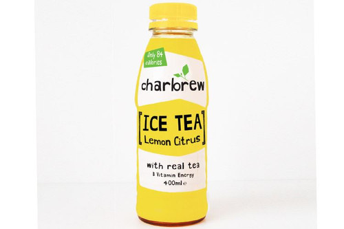 Charbrew - Lemon Citrus Ice Tea - 400ml