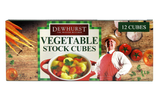 Dewhurst - Vegetable Stock Cubes - 12 Cubes