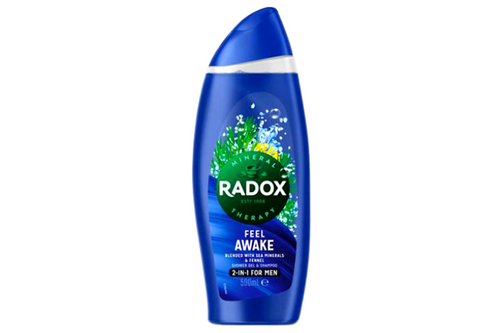 Radox - Sea Minerals & Fennel -  2 in 1 Shower Gel & Shampoo - 500ml