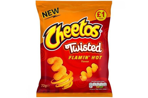 Walkers - Cheetos - Twisted Flamin' Hot - 72g