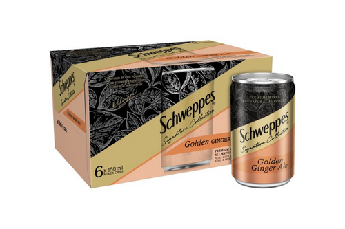 Schweppes - Golden Ginger Ale - 6 x 150ml