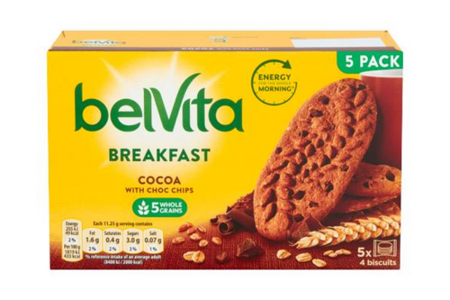 Belvita - Breakfast Cocoa With Choc Chips - 5 Pack