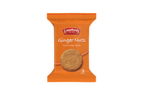Crawford's - Ginger Nuts x 3