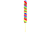 An image of Crazy Candy Factory - Rainbow Twist Lollipop - 80g from Best Before Its Gone, we stock products near or past their best Before Date.