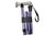 An image of Foldable - Adjustable Walking Stick - Purple/Black  from Best Before Its Gone, we stock products near or past their best Before Date.