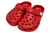 An image of Kids Red Clogs - Size 6/7 from Best Before Its Gone, we stock products near or past their best Before Date.