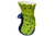 An image of Peacock Vase (Height 19cm) from Best Before Its Gone, we stock products near or past their best Before Date.