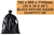 An image of Black Refuse Sacks - 100 Qty (30 x 39 x 45") from Best Before Its Gone, we stock products near or past their best Before Date.