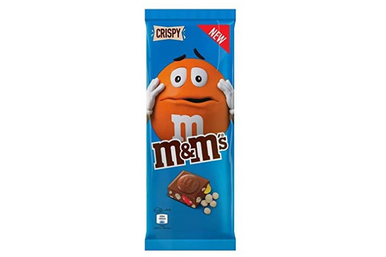 Crispy M&M's Chocolate Bar (United Kingdom) - www.