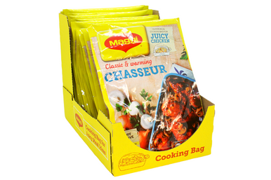 Box of Maggi Juicy Chicken Chasseur Seasoning Cooking Bag