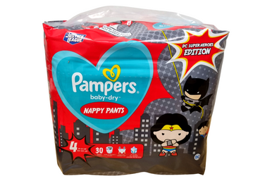 Pampers - Paw Patrol - Baby-Dry Nappies - Size 4 - 74 Nappies - Best Before  it's Gone Ltd