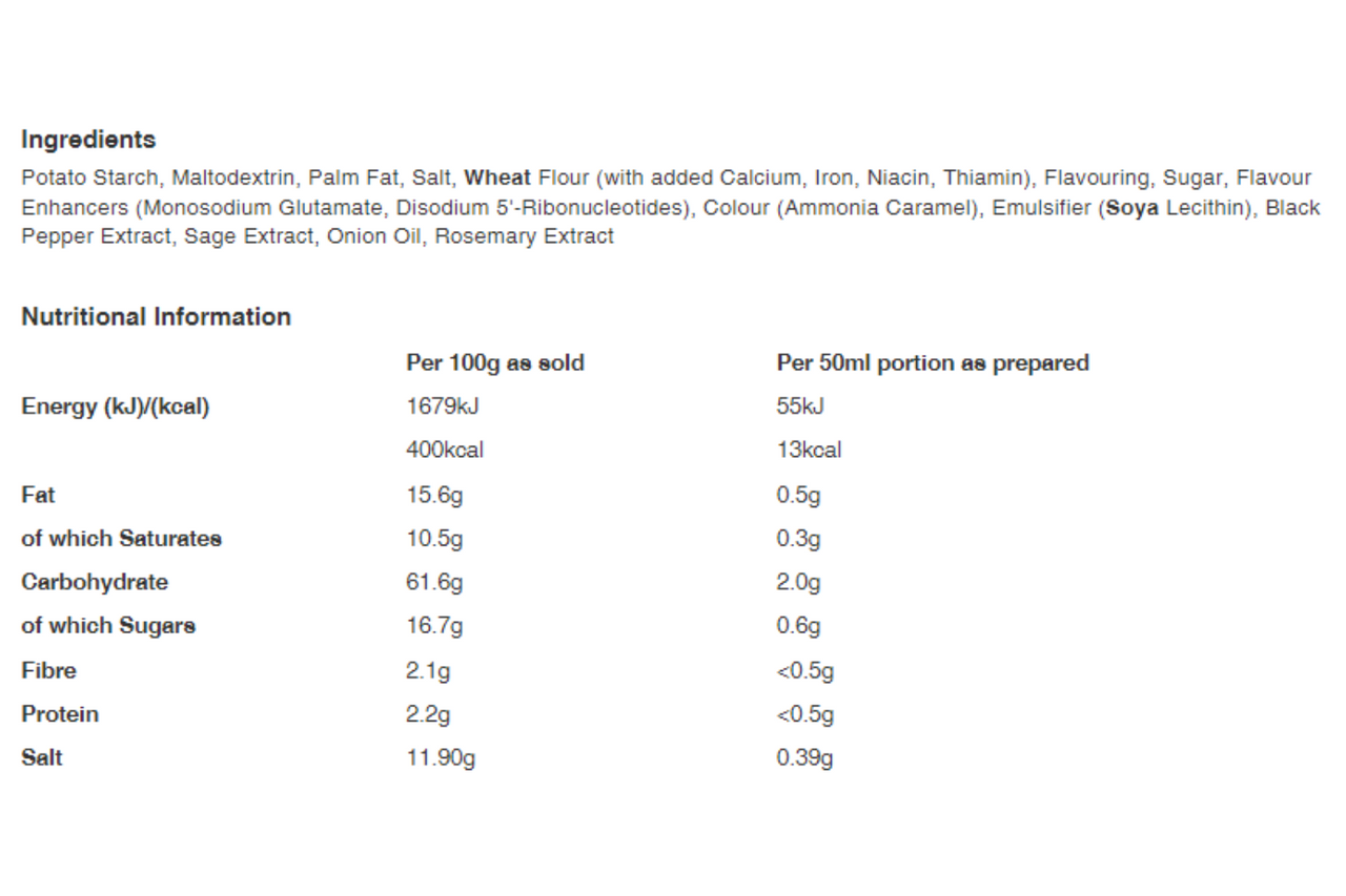 Bisto Chicken Gravy Granules 190g. Best Before it's Gone Ltd