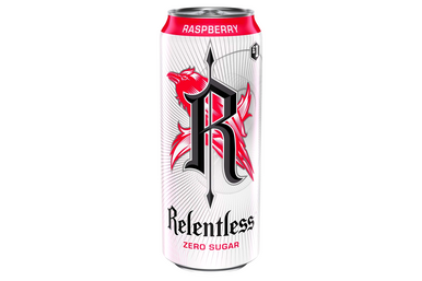 Relentless - Raspberry Flavour Energy Drink - Zero Sugar - 500ml - Best