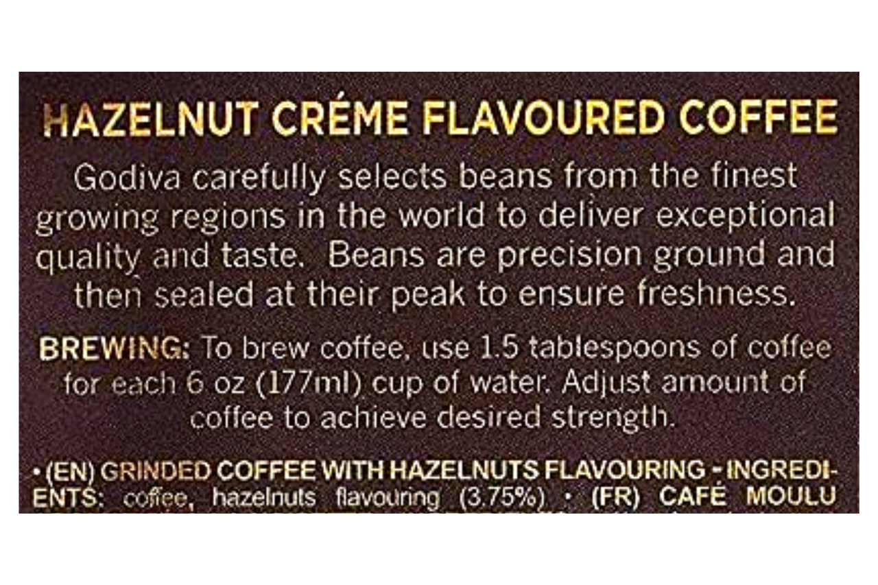 GODIVA HAZELNUT CRÈME グラウンドコーヒー 284g 41XdRY1WvqL.jpg_BO30,255,255,
