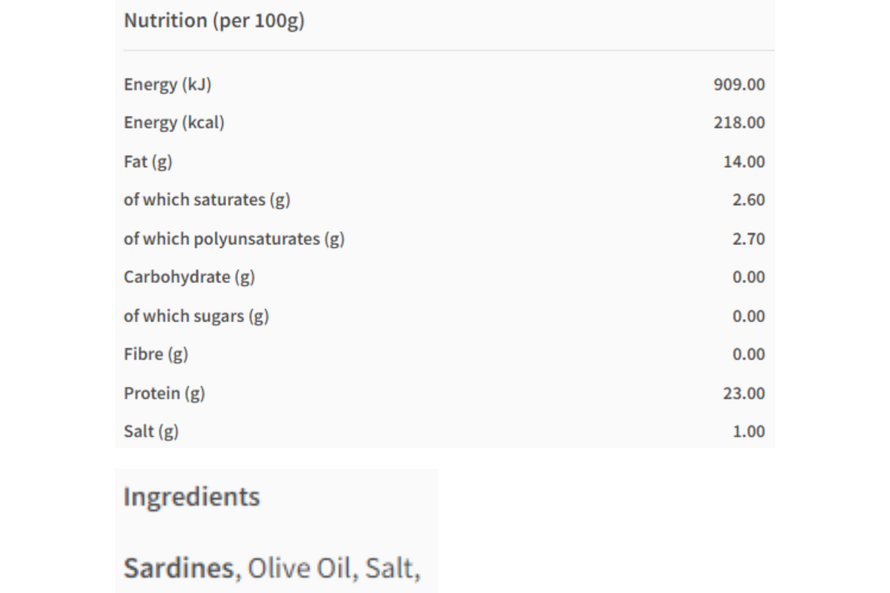 John West Sardines in Olive Oil 120g Best Before it's Gone Ltd