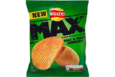 Walkers - Max - Salt & Vinegar - 50g