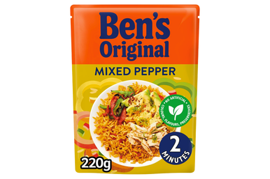 Bens Original - Mixed Pepper Rice - 220g - Best Before it's Gone Ltd
