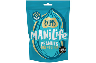 Manlife - Deep Roasted Salted Peanuts - 75g - Best Before it's Gone Ltd