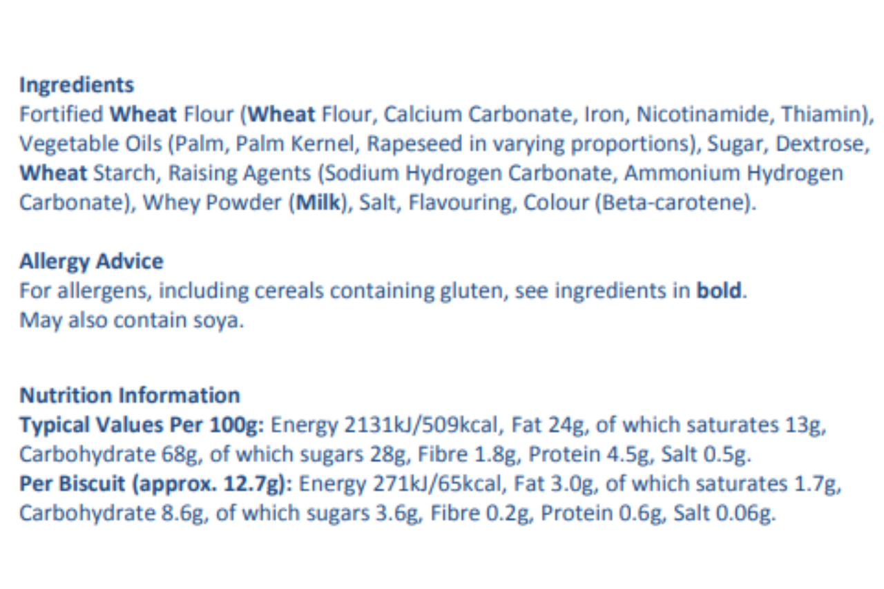 Hills Biscuits Custard Creams 150g