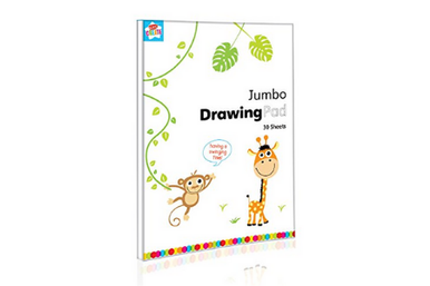 MUSA IDEA Jumbo Sketch Pad - A4 Size (8.25 X 11.75"), 100 Sheets, Acid-Free Paper
