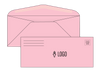 PRINTED - Custom Pink #10 Envelopes - EN1045