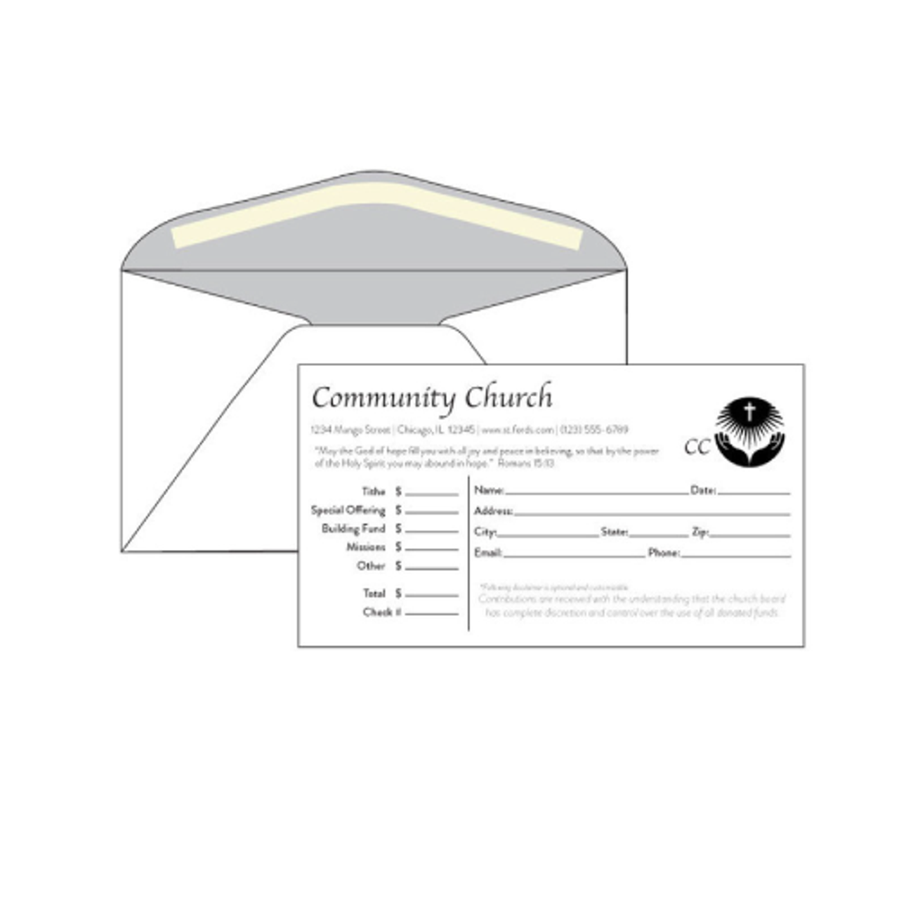 Church Envelopes Church Envelopes