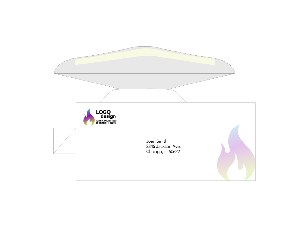 9x12 Custom Window Envelope