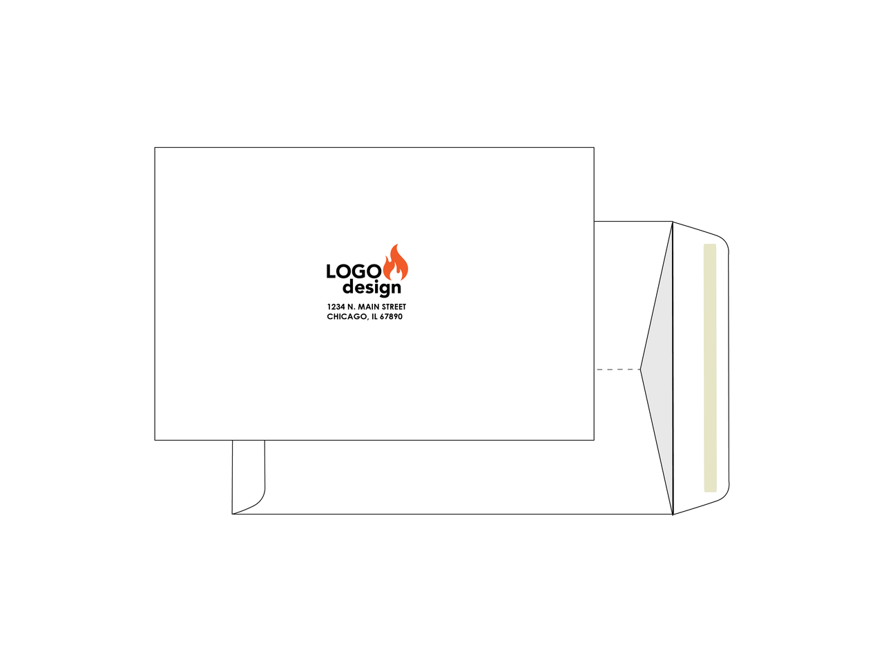 PRINTED - Custom 6x9 Envelopes - EN1048