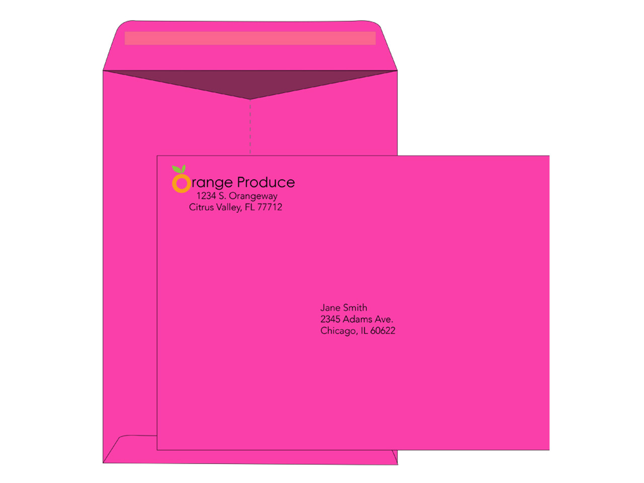 Custom Colored 9x12 Envelopes - Catalog - EN1098