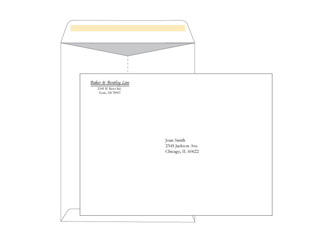 9x12 envelope template