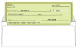 Custom #10 Security Envelopes with Window - EN1030