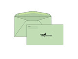 PRINTED - Custom 6.75 Green Envelopes - EN1054