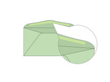 PRINTED - Custom 6.75 Green Envelopes - EN1054
