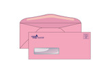 Custom Pink Window Envelopes - EN1058